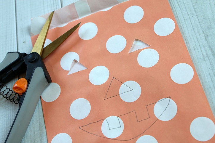 Jack-O-Lantern Treat Bags